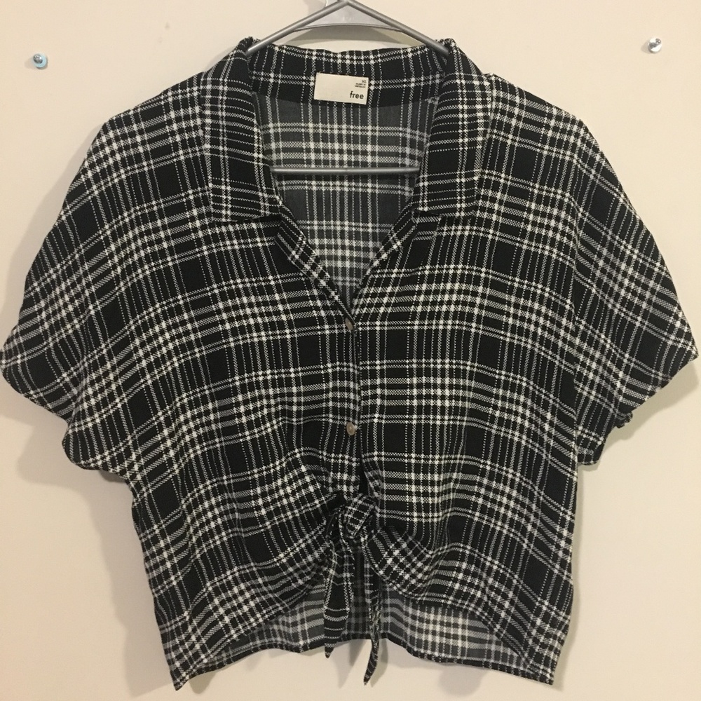 Aritzia Wilfred Free Tie-Front Blouse - Never Worn